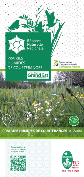 Plaquette RNR prairies humides de Courteranges
