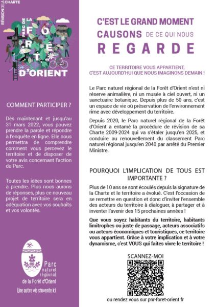 Flyer – Enquête aux habitants
