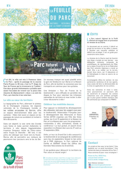 La Feuille du Parc n°4 – Eté 2024
