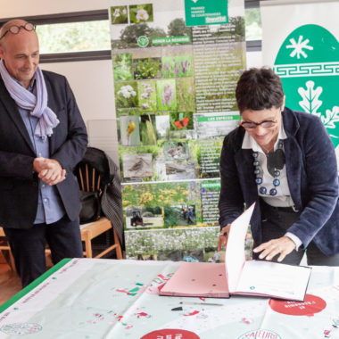 Signature d’une convention de partenariat entre la Protection Judiciaire de la Jeunesse et le Parc