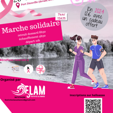 La Seinbolique, marche solidaire pour la lutte contre le cancer du sein – 20 octobre 2024, Port Dienville