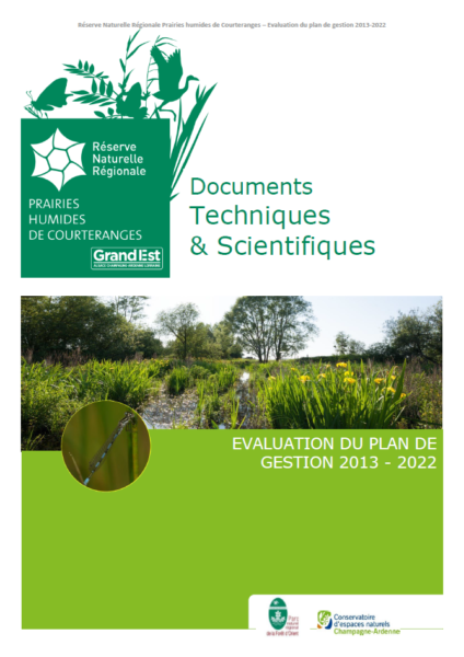 Evaluation décennale du plan de gestion 2013-2022 de la RNR des Prairies humides de Courteranges – CENCA