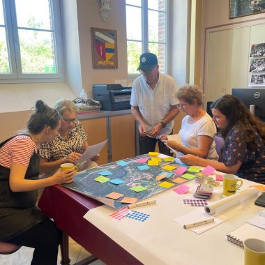 Résidence d’achitecture et de paysage 2025 à Juvanzé : restitution de l’Acte I, début de l’Acte II !