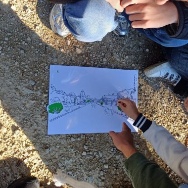 Eco-délégués du collège de Lusigny-sur-Barse : présentation de leur proposition d’aménagement de la D619 devant le conseil municipal