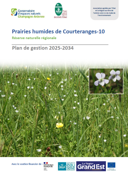 Plan de gestion 2025-2034 de la RNR des Prairies humides de Courteranges