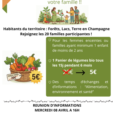 Lancement du projet « Graines de santé : un projet innovant pour les familles »