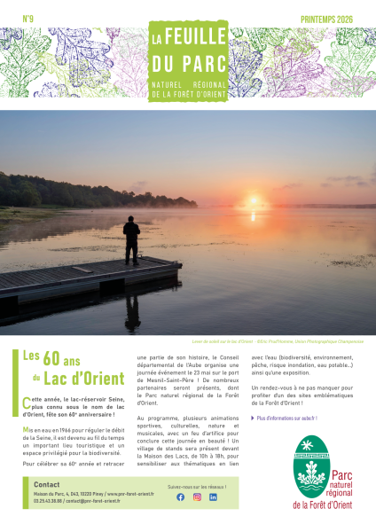 La Feuille du Parc n°9 – Printemps 2026