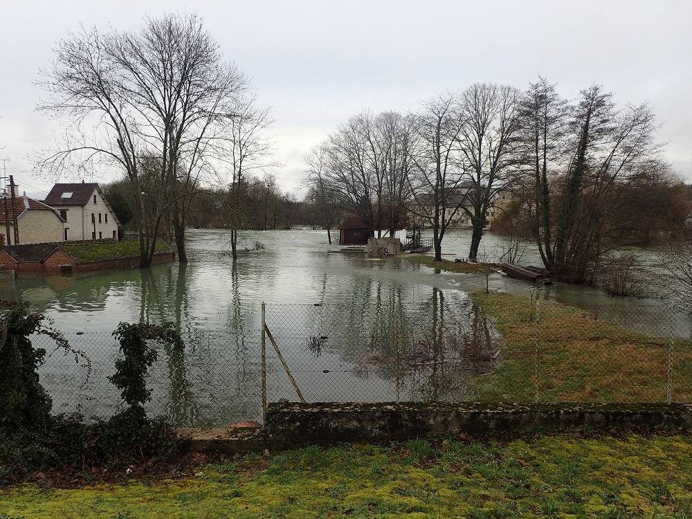 Inondations du village en janvier 2018 0